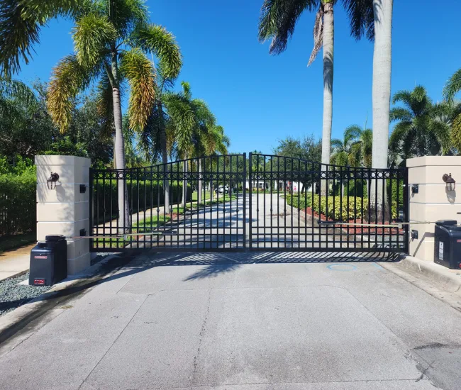 Gate installation in Miami by Door Master